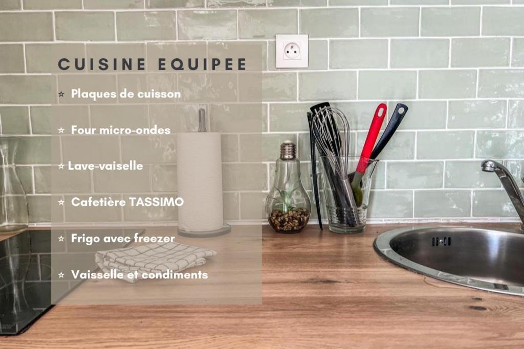 Le Gite 3 - Studio Confort, 10Min Golfech Malause Bagian luar foto